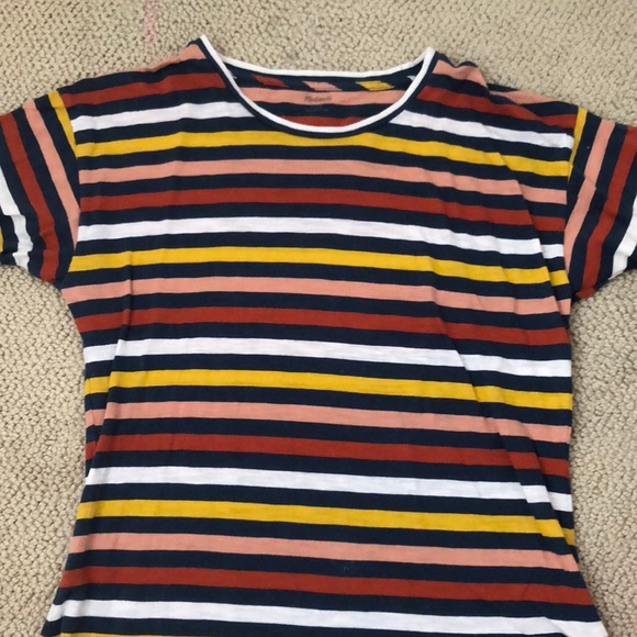 Madewell stripped tshirt - Picture 1 of 2